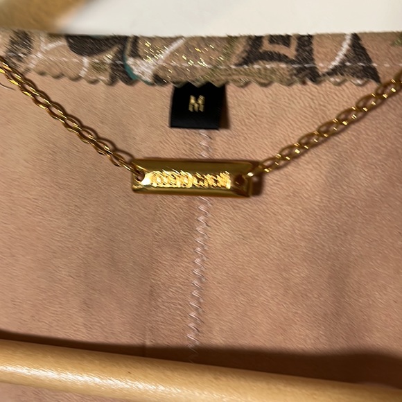 ROBERTO CAVALLI Tan Beige Suede Leather Butterfly Fringe Jacket - Picture 3 of 13